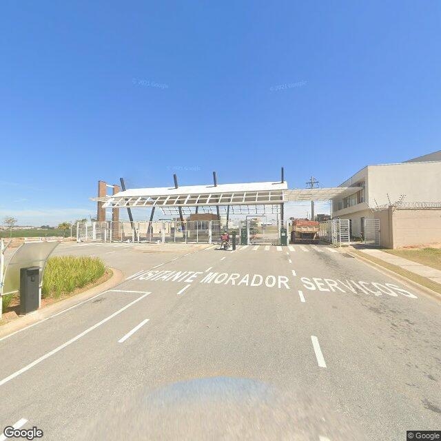 Imagem estática do "Street View" da localização