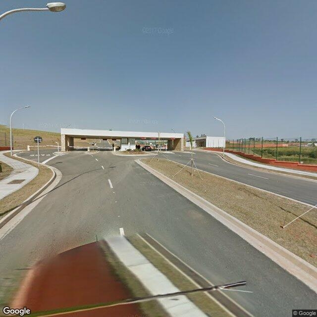 Imagem estática do "Street View" da localização