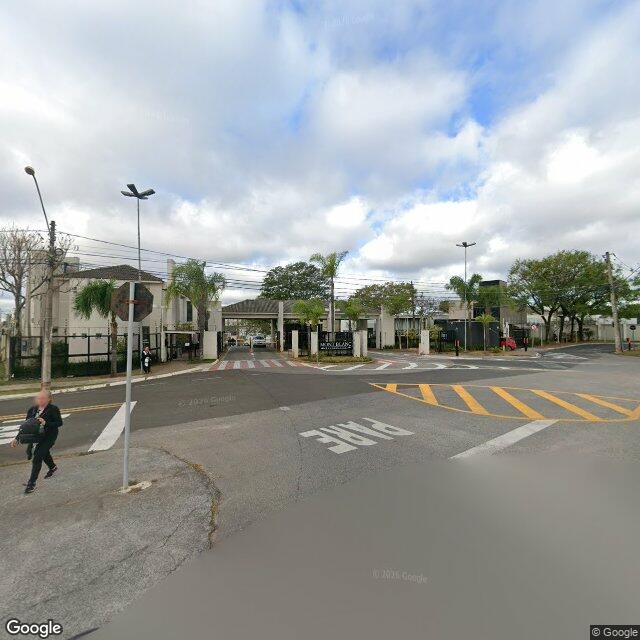 Imagem estática do "Street View" da localização