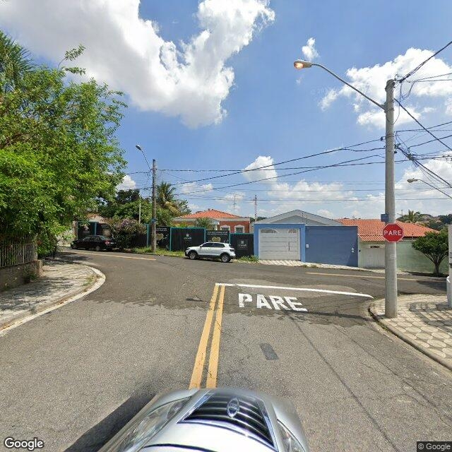 Imagem estática do "Street View" da localização