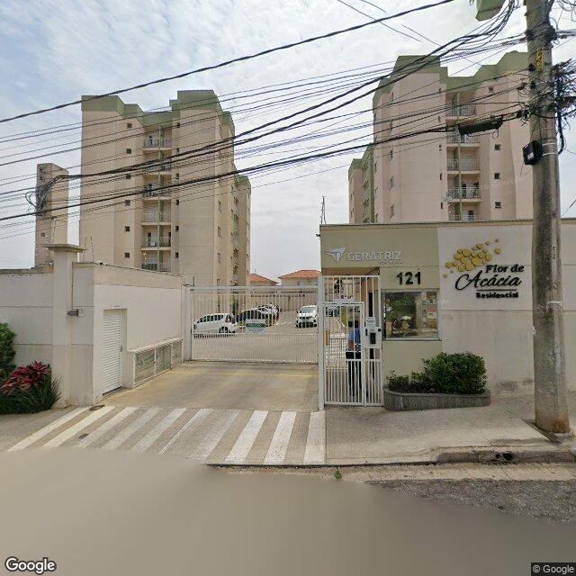 Imagem estática do "Street View" da localização