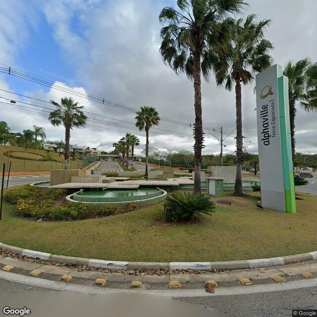 Imagem estática do "Street View" da localização