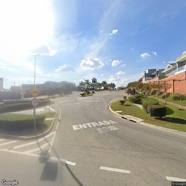 Imagem estática do "Street View" da localização