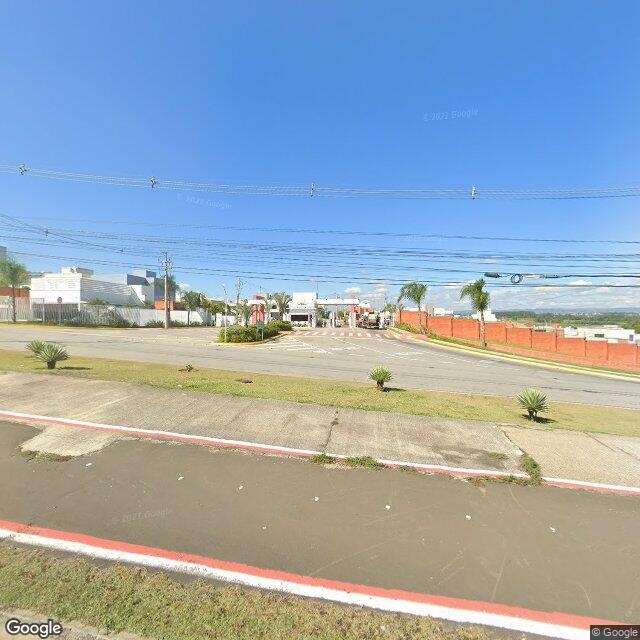 Imagem estática do "Street View" da localização