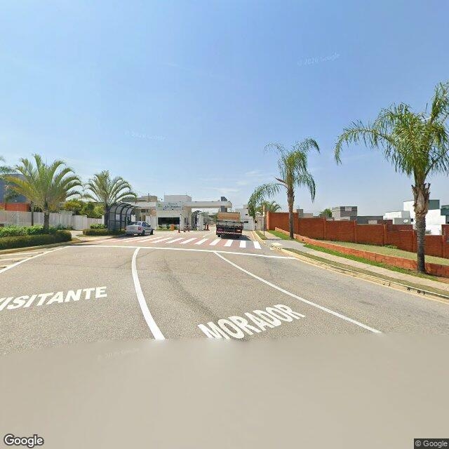 Imagem estática do "Street View" da localização