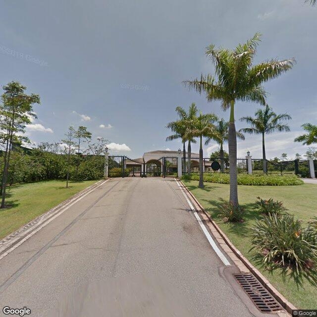 Imagem estática do "Street View" da localização