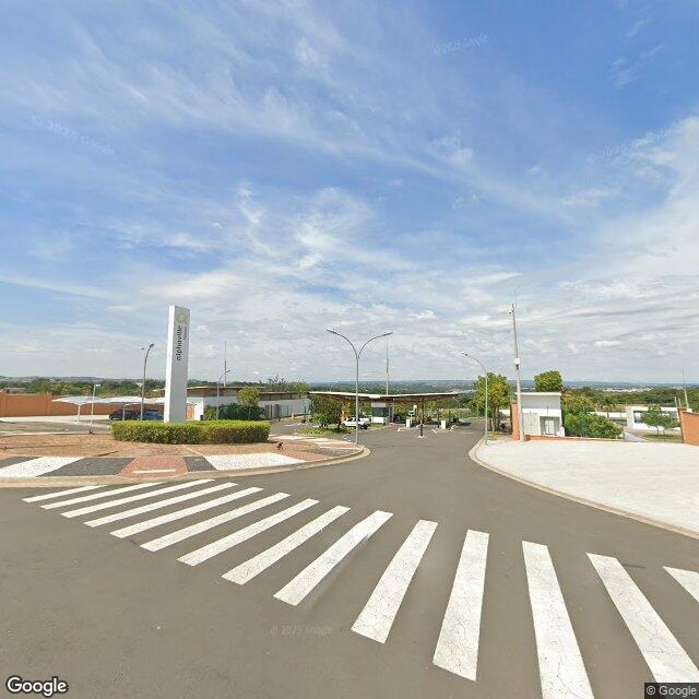 Imagem estática do "Street View" da localização