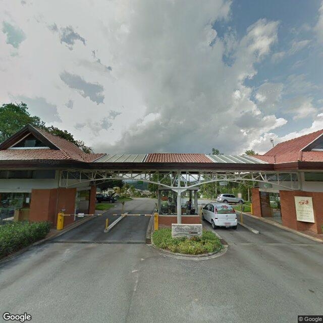 Imagem estática do "Street View" da localização