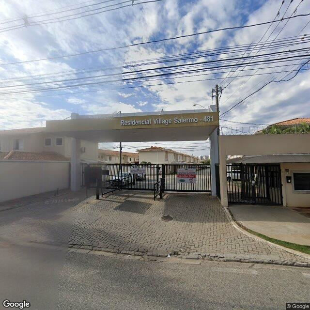 Imagem estática do "Street View" da localização