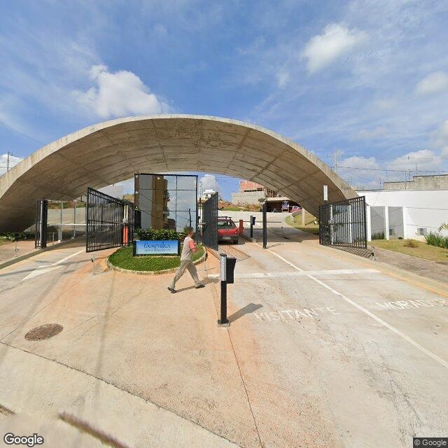 Imagem estática do "Street View" da localização