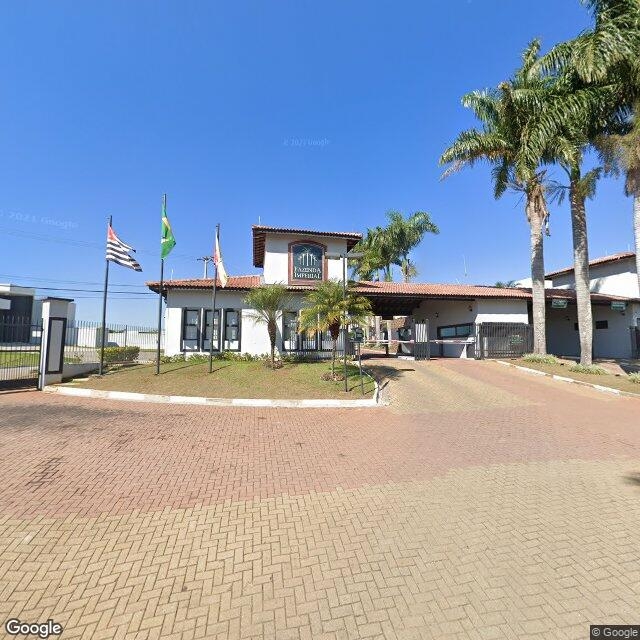 Imagem estática do "Street View" da localização