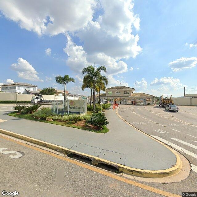 Imagem estática do "Street View" da localização