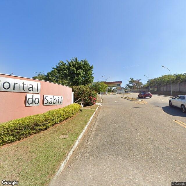 Imagem estática do "Street View" da localização