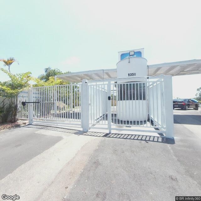 Imagem estática do "Street View" da localização