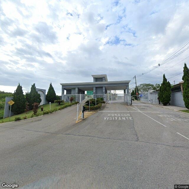 Imagem estática do "Street View" da localização