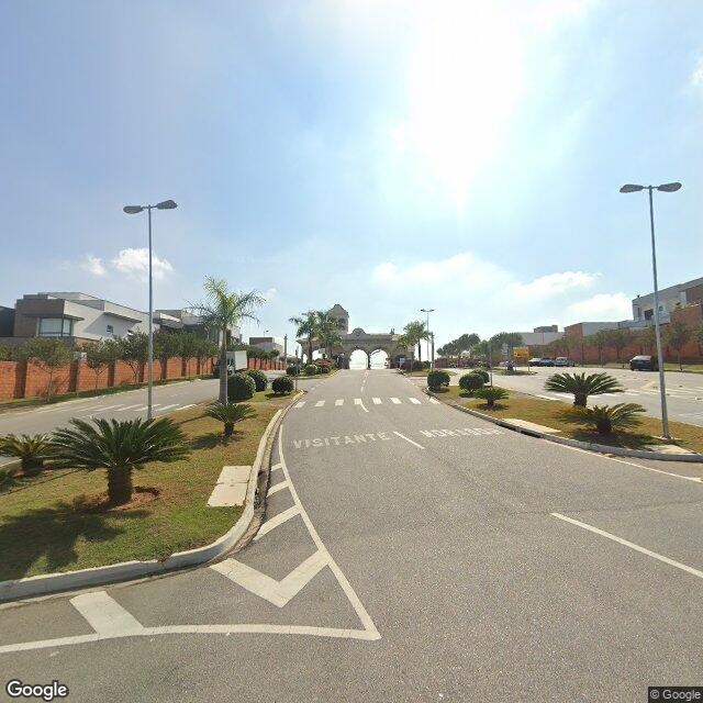 Imagem estática do "Street View" da localização