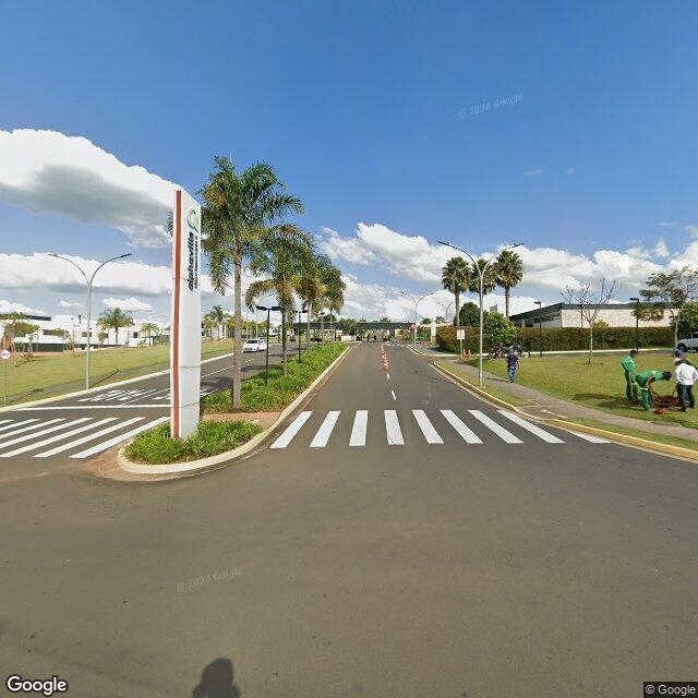 Imagem estática do "Street View" da localização