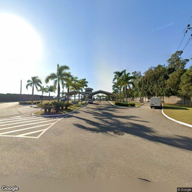 Imagem estática do "Street View" da localização