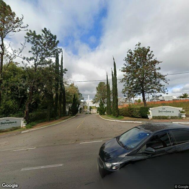 Imagem estática do "Street View" da localização