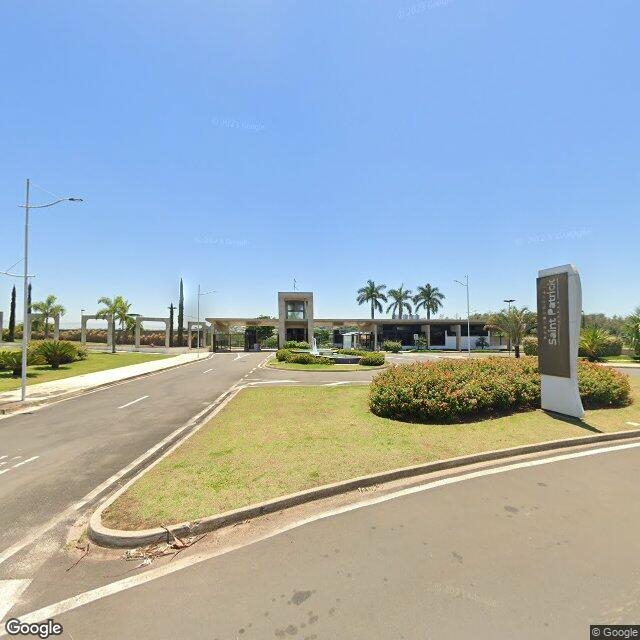 Imagem estática do "Street View" da localização