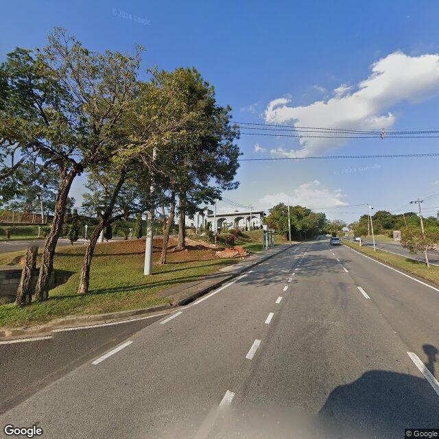 Imagem estática do "Street View" da localização