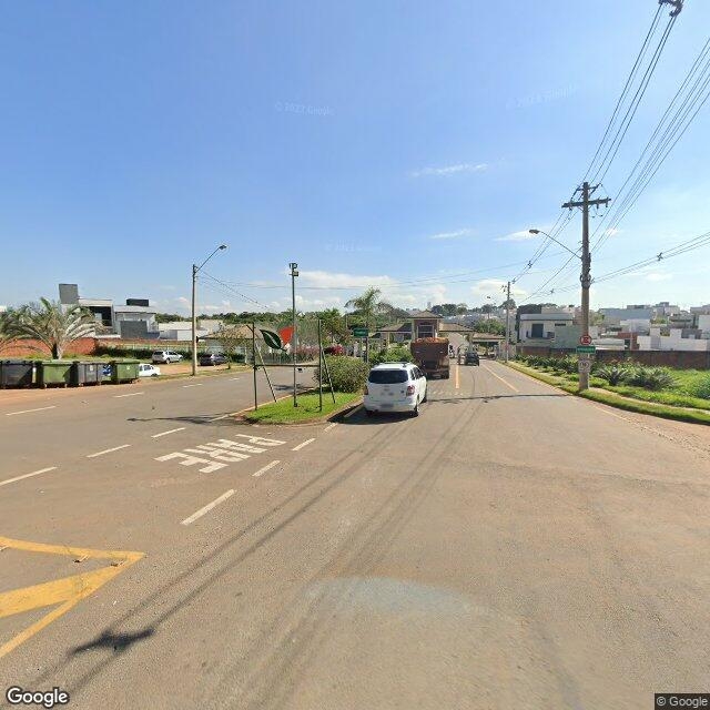 Imagem estática do "Street View" da localização