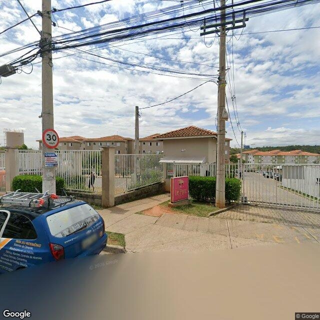 Imagem estática do "Street View" da localização