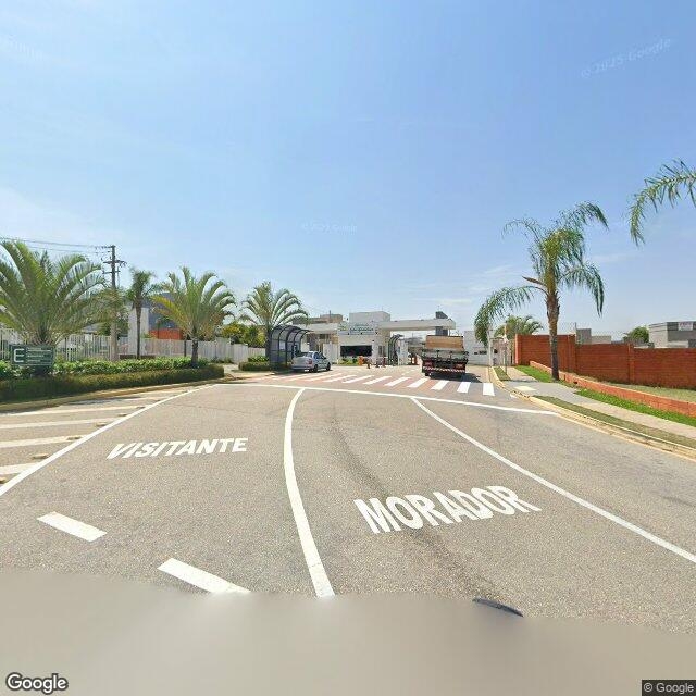 Imagem estática do "Street View" da localização