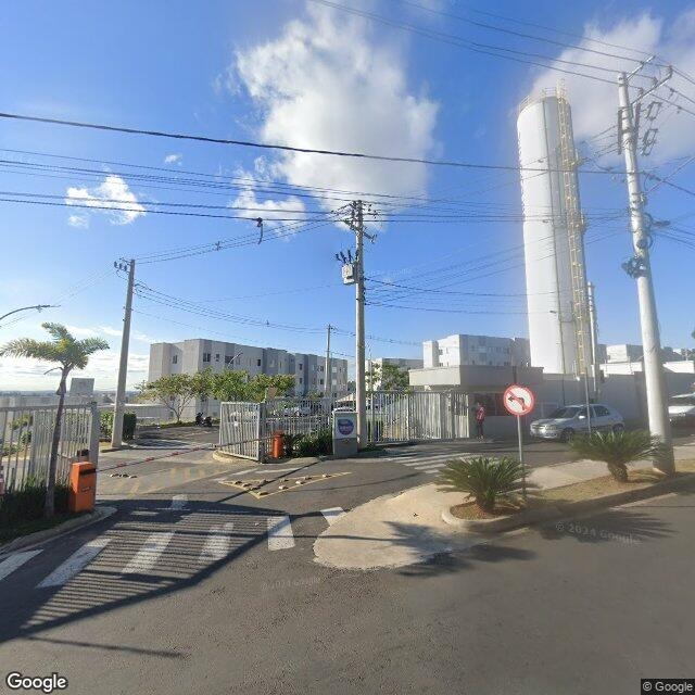 Imagem estática do "Street View" da localização