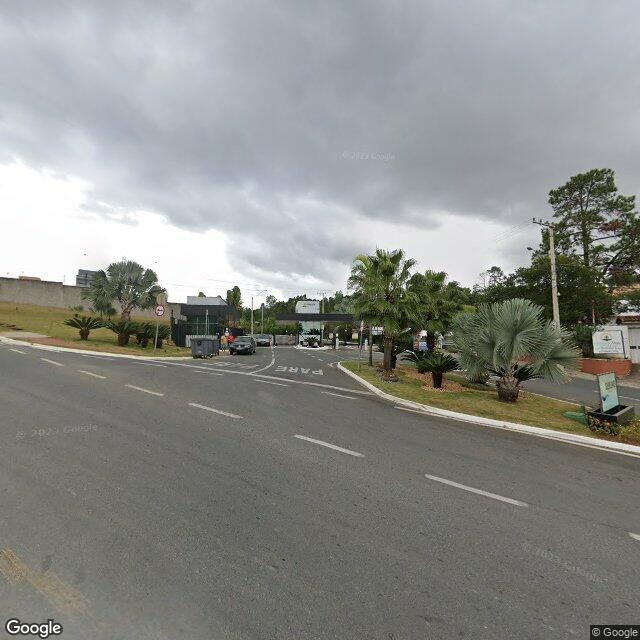 Imagem estática do "Street View" da localização