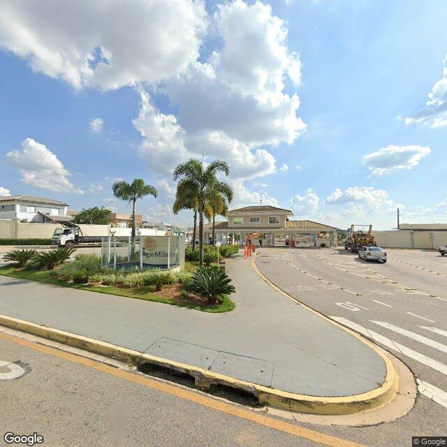 Imagem estática do "Street View" da localização