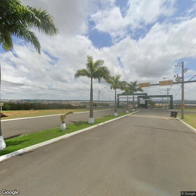 Imagem estática do "Street View" da localização