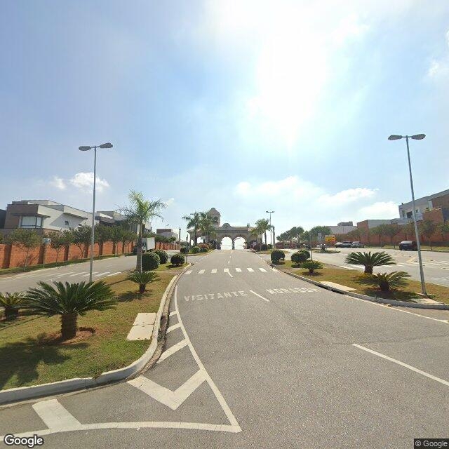 Imagem estática do "Street View" da localização