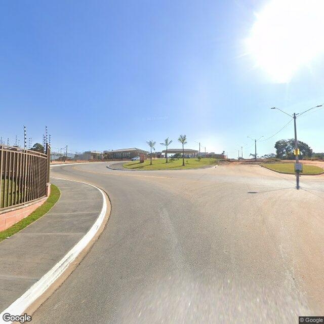 Imagem estática do "Street View" da localização