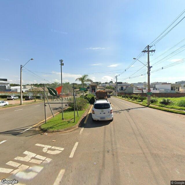 Imagem estática do "Street View" da localização