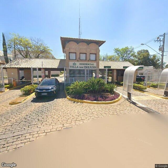 Imagem estática do "Street View" da localização