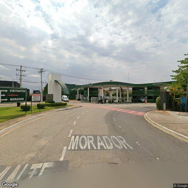 Imagem estática do "Street View" da localização