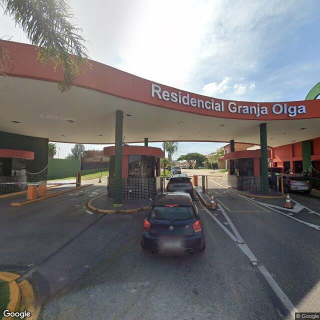 Imagem estática do "Street View" da localização