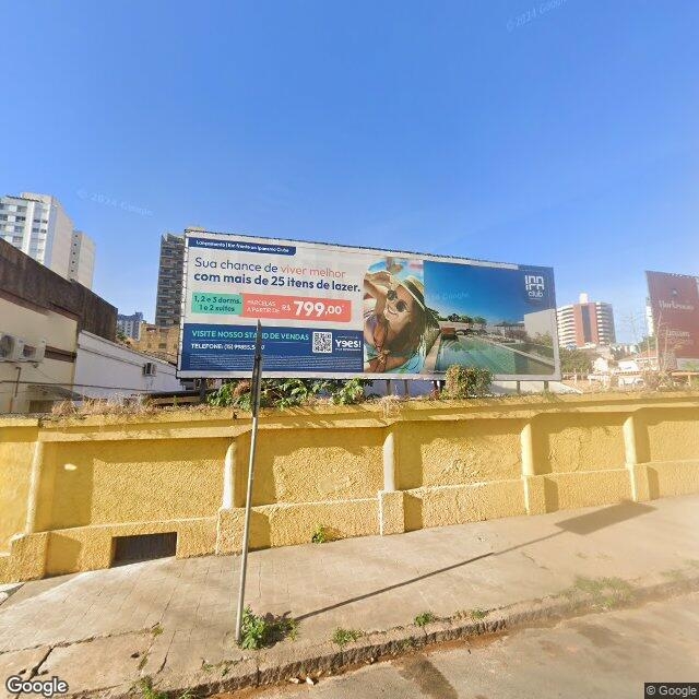 Imagem estática do "Street View" da localização