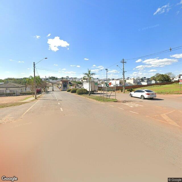 Imagem estática do "Street View" da localização