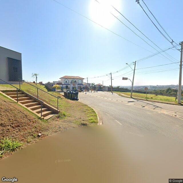 Imagem estática do "Street View" da localização