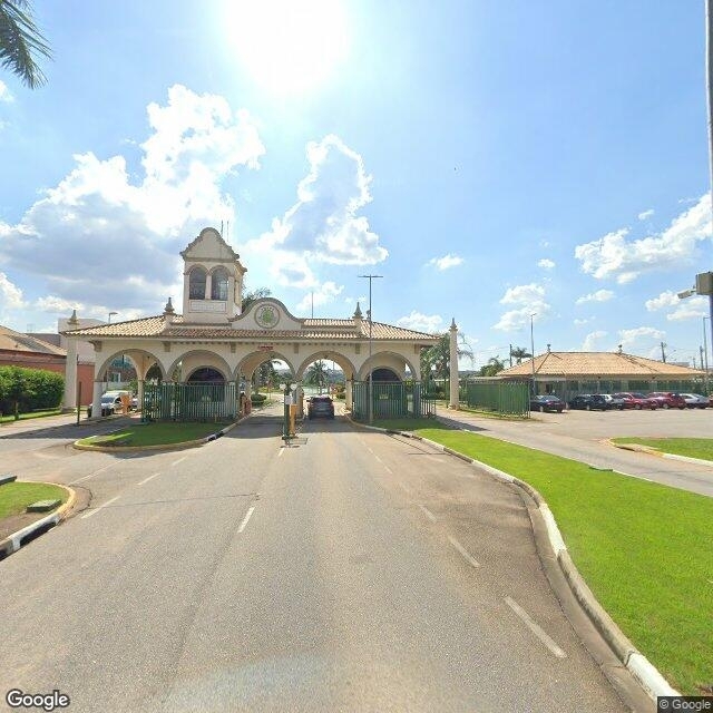 Imagem estática do "Street View" da localização