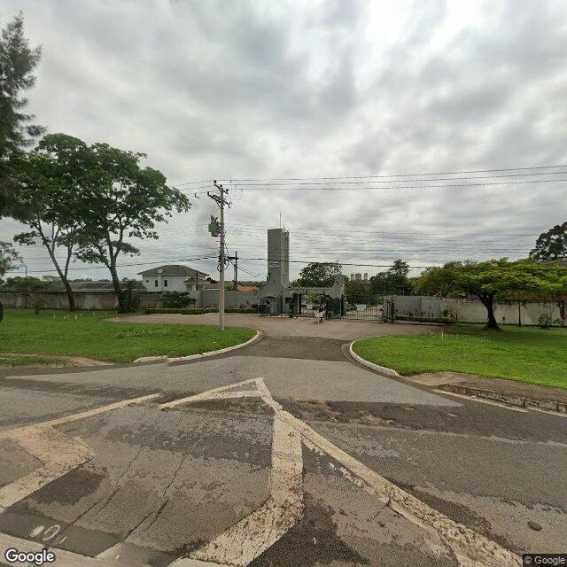 Imagem estática do "Street View" da localização