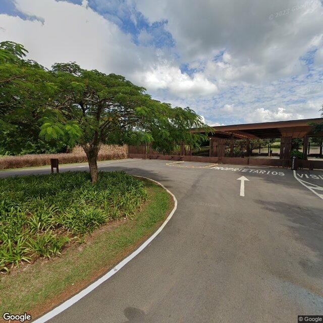 Imagem estática do "Street View" da localização