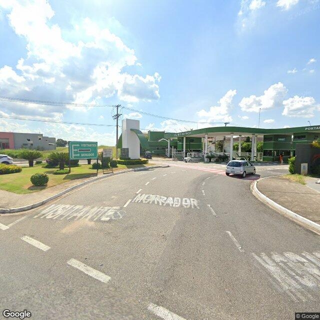 Imagem estática do "Street View" da localização