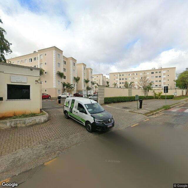 Imagem estática do "Street View" da localização