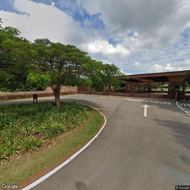 Imagem estática do "Street View" da localização