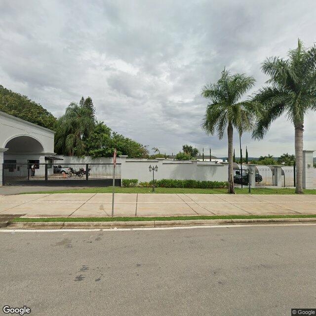 Imagem estática do "Street View" da localização