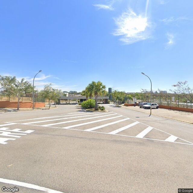 Imagem estática do "Street View" da localização