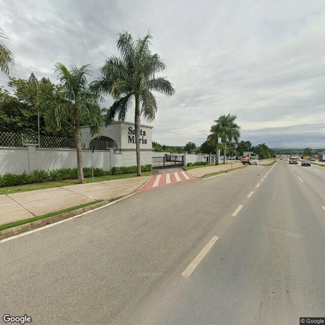 Imagem estática do "Street View" da localização